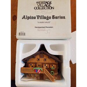 "Kamm Haus" #56171 Heritage Village Collection Alpine Village Series -Retired-